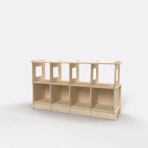 Estante horizontal