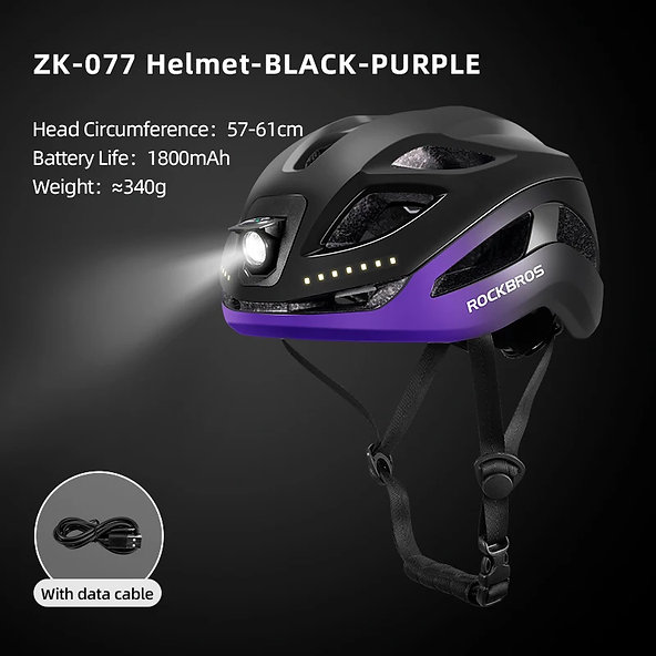 Capacete ROCKBROS com Luz de Led - Image 7
