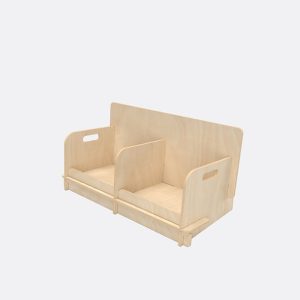 Mini estante de livros