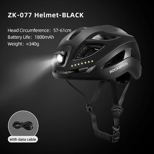 Capacete ROCKBROS com Luz de Led - Image 11